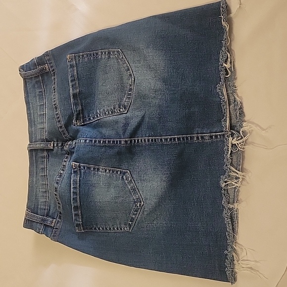 YMI Skirts | Ymi Dream Button Front Denim Skirt - Picture 2 of 6